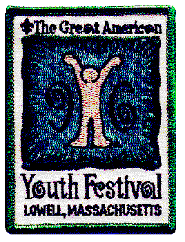 1996 Great American Youth Festival Patch
